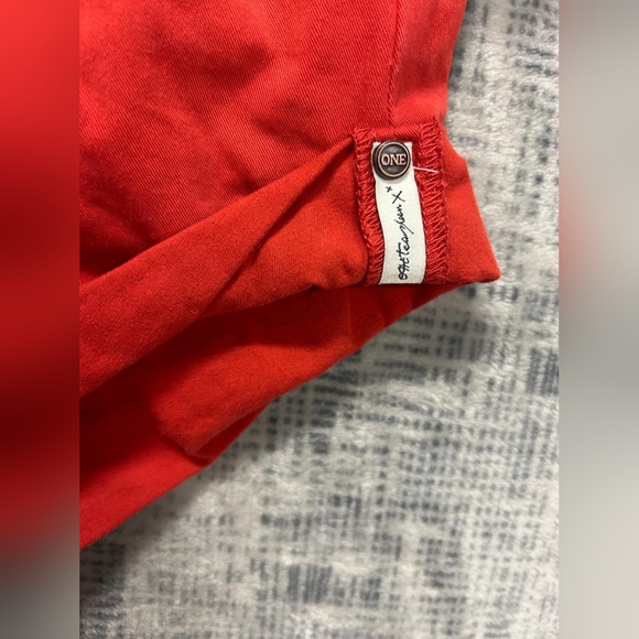 Red Long-Sleeve Jumpsuit - Picture 5 of 10